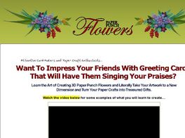 Go to: Learn The Art Of Creating Paper Punch Flowers