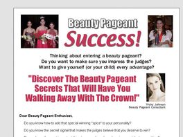 Go to: Beauty Pageant Success