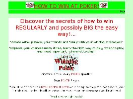 Go to: How To Win At Poker.