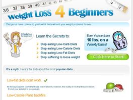 Go to: Weight Loss For Beginners.