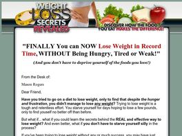 Go to: Weight Loss Secrets Revealed