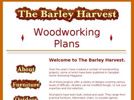 Go to: The Barley Harvest Woodworking Plans.