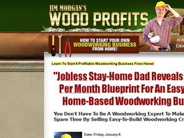 Go to: Woodprofits - $80 Per Sale - New Copy Doubles Conversions!