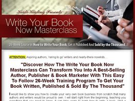 Go to: Write Your Book Now Masterclass