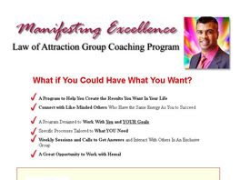 Go to: Manifesting Excellence Law Of Attraction Group Coaching Program