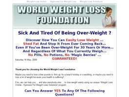 Go to: World Weight Loss Foundation.