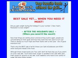 Go to: Low Carb Recipe Ecookbooks