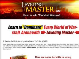 Go to: Wow Leveling Master Strategy Guide