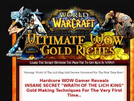 Go to: Ultimate Wow Gold Riches - Updated Wotlk Warcraft Gold Guide