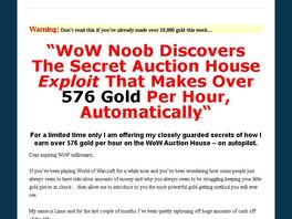Go to: The WoW Gold Siphon Automation System
