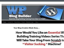 Go to: Wp Blog Builder