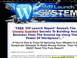 Go to: Brand New Wordpress Launch Video Training - Earn 65% Commissions!