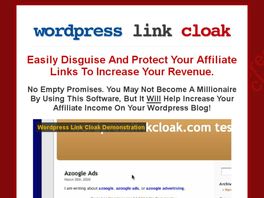Go to: Wordpress Link Cloak - An Amazing Wordpress Plugin To Increase Revenue