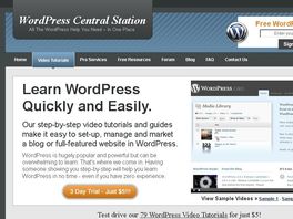 Go to: Learn Wordpress Quickly With Video Tutorials
