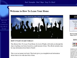 Go to: How To Lease Your Home In 7 Days Or Less