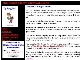 Go to: The Single Moms Survival Guide