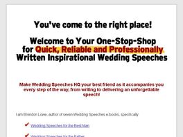 Go to: Wedding Speeches Hq