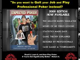 Go to: Expected Poker - Master Series Training Program.