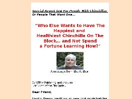 Go to: Raising Happy And Healthy Chhinchillas.