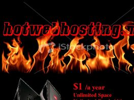 Go to: "$1 web hosting"
