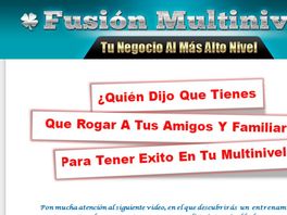 Go to: Fusion Multinivel