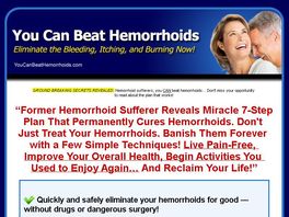 Go to: You Can Beat Hemorrhoids