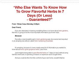 Go to: Herb Gardening Essentials