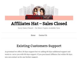 Go to: Affiliates Hat - Super Affiliate's Resources