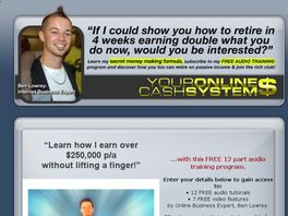Go to: Your Online Cash System