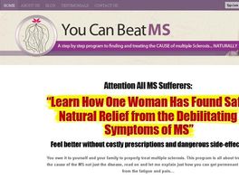 Go to: You Can Beat MS - Natural Multiple Sclerosis Treatment Program