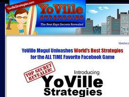 Go to: Yoville - Facebook Game Guide - 75% Commision