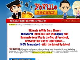 Go to: Yoville Secrets By T Dub.