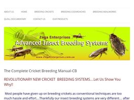 Go to: The Complete Cricket Breeding Manual
