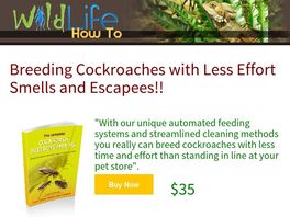 Go to: The Complete Cockroach Breeding Manual