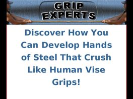 Go to: Grip Experts - 60 % Commission On Strength Training E Book