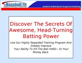Go to: Baseball Players: Become A Power Hitter - Hit More Jacks!