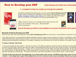 Go to: Develop Your Psychic Abilities By Zak Martin