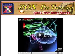 Go to: Ultimate Brain Power Training - Zox Pro Training System